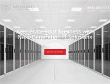Tablet Screenshot of mossic.com